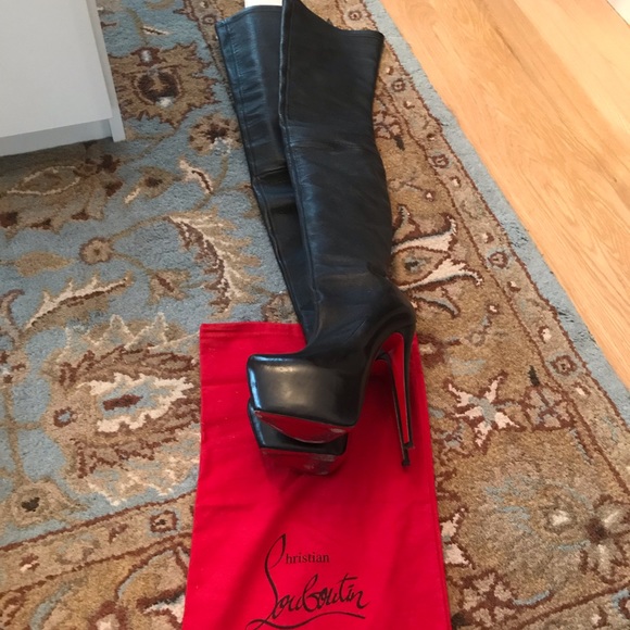 Christian Louboutin Thigh High Boots 
